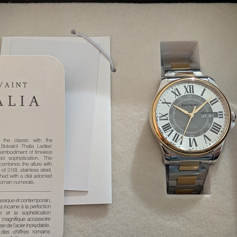 Two-Tone Womens Watch